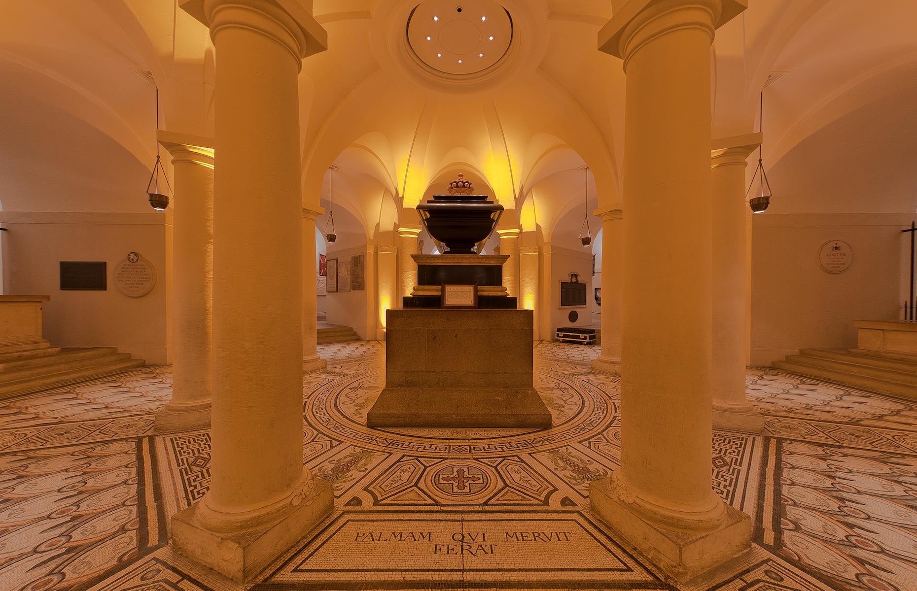 Crypt at St Paul’s Cathedral, London